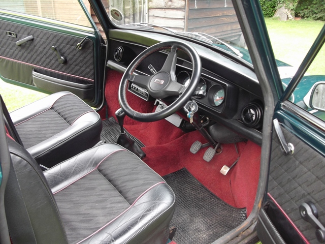 Interior from drivers door