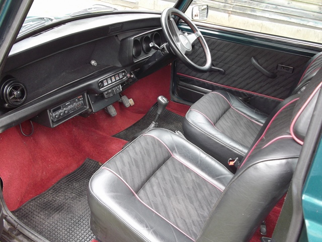 Interior from passenger door